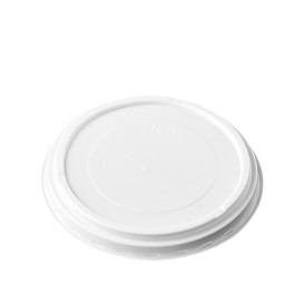 Plastic Lid PS Translucent Ø6,9cm for Foam Cup 4Oz/120ml (1000 Units)