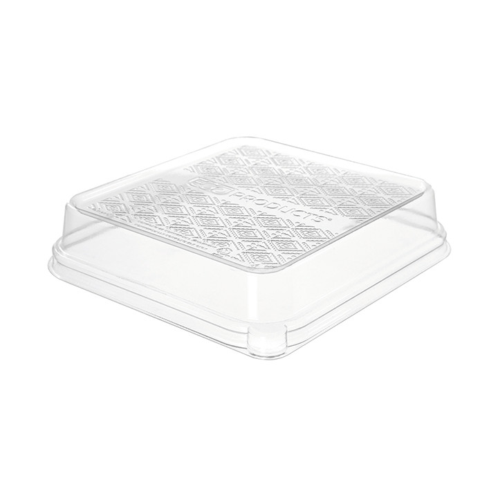 Sugar Cane Taco Container White 18,5x18,5cm (50 Units)