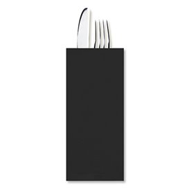 Paper Cutlery Envelopes Crèmeh Napkin Black (100 Units)