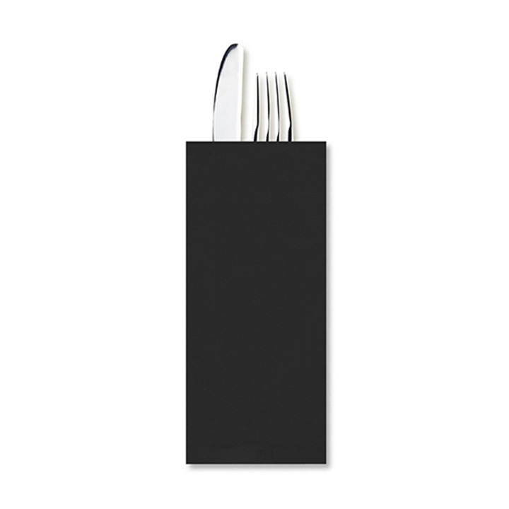 Paper Cutlery Envelopes Crèmeh Napkin Black (800 Units)