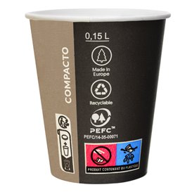 Paper Cup "Cupmatic" 6 Oz/192ml Ø7,0cm (3000 Units)