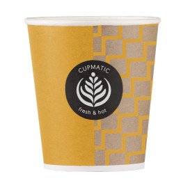 Paper Cup "Cupmatic" 8 Oz/210ml Ø7,0cm (100 Units)  