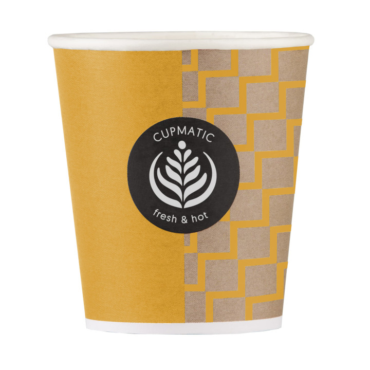 Paper Cup "Cupmatic" 9 Oz/280ml Ø8,0cm (1000 Units)