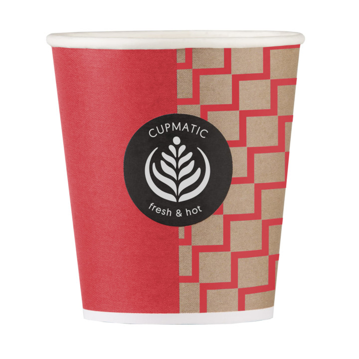 Paper Cup "Cupmatic" 9 Oz/280ml Ø8,0cm (1000 Units)