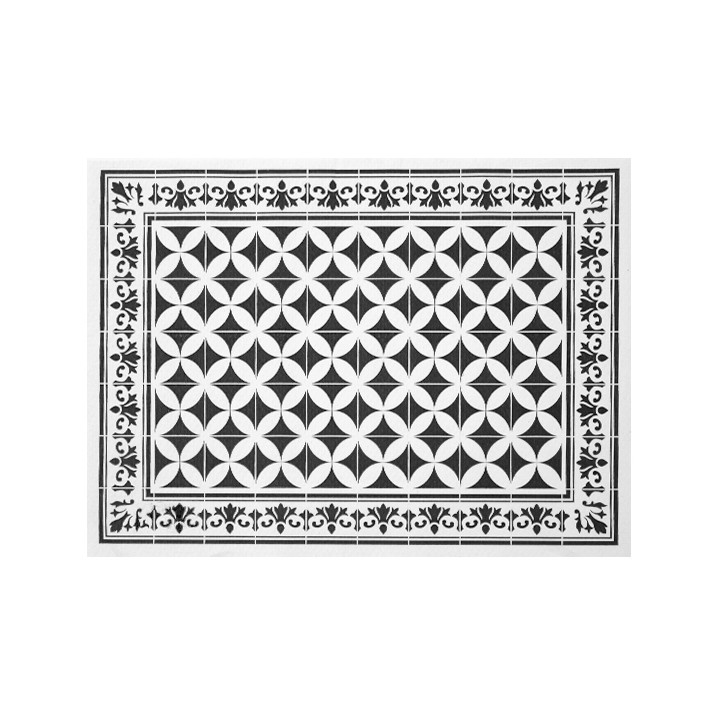 Paper Placemats 30x40cm "Alhambra" Black 50g/m² (1000 Units)