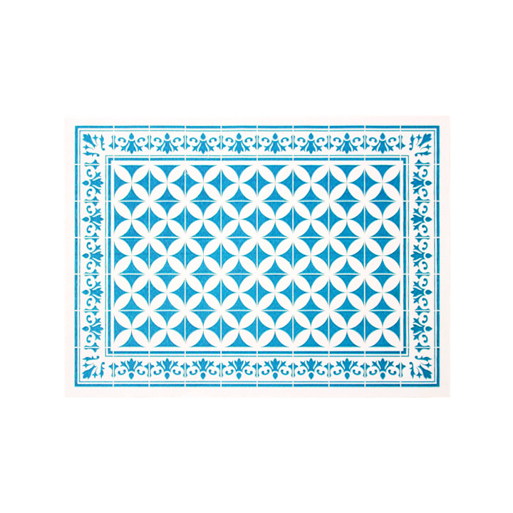 Paper Placemats 30x40cm "Alhambra" Turquoise 50g/m² (1000 Units)