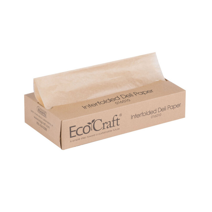 Dispenser Paper Food Wrap Grease-Proof Kraft 25x27cm (6.000 Units)