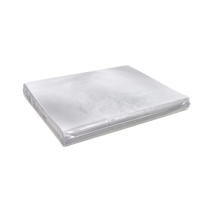 Wikkel Aluminium Dubbellaags Papier Zilver 35,5x40,5cm (500 Units)