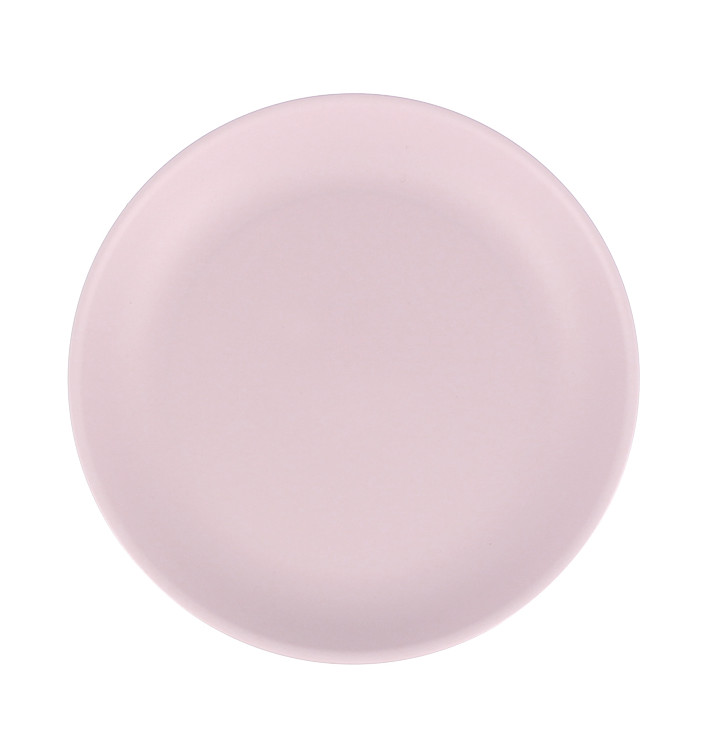 Reusable Plate Durable Mineral-Filled PP Pink Ø21cm (1 Unit)