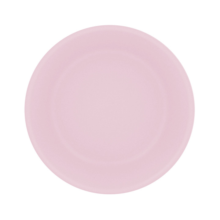 Reusable Plate Durable PP Mineral Pink Ø18cm (6 Units)