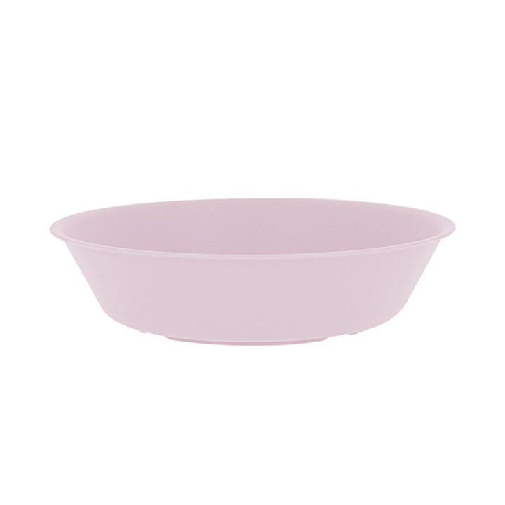 Reusable Plate Durable PP Mineral Pink Ø18cm (6 Units)