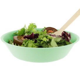 Reusable Plate Deep Durable Mineral-Filled PP Green Ø18cm (1 Unit)