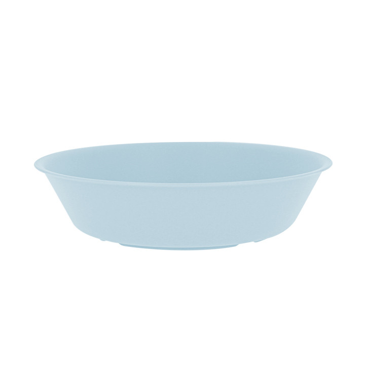 Reusable Plate Durable PP Mineral Blue Ø18cm (6 Units)