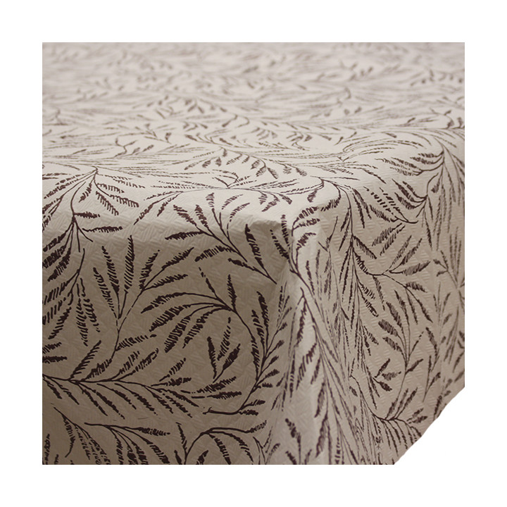 Pre-Cut Paper Tablecloth 1x1m "Wild Plant" 40g/m² (400 Units)