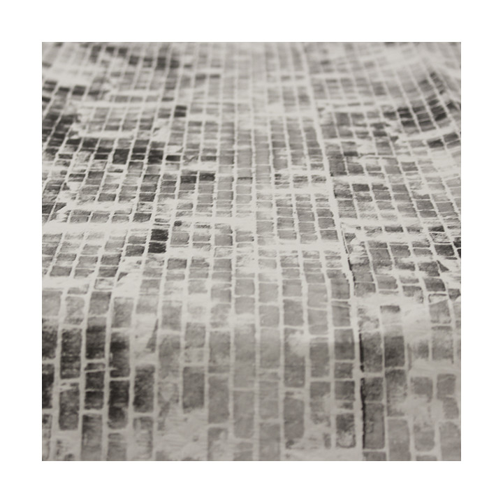 Pre-Cut Paper Tablecloth 1x1m "Blocks" 40g/m² (400 Units)