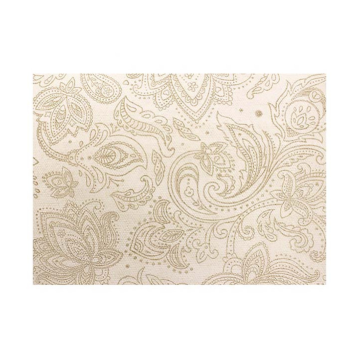 Non-Woven Tablecloth Roll 1,2x50m "Mandala" Cream 50g/m² P40cm (4 Units)