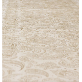 Non-Woven Tablecloth Roll 1,2x50m "Mandala" Cream 50g/m² P40cm (4 Units)