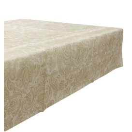 Non-Woven Tablecloth Roll 1,2x50m "Mandala" Cream 50g/m² P40cm (4 Units)