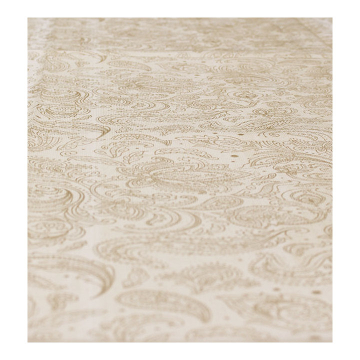Non-Woven Tablecloth Roll 1,2x50m "Mandala" Cream 50g/m² P40cm (1 Unit)