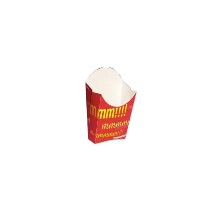 Paper French Fries Scoop Container Large size 8,2x3,3x14,9cm (400 Units)