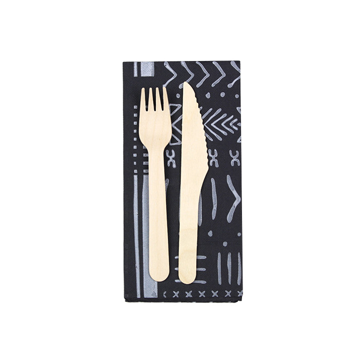 Paper Napkin Double Point "Tribal"  1/8 40x40cm (30 Units) 