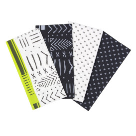 Paper Napkin Double Point "Tribal"  1/8 40x40cm (30 Units) 