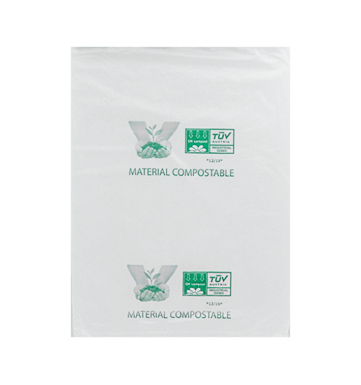 Plastic Bag 100% Biodegradable 23x30cm (100 Units)