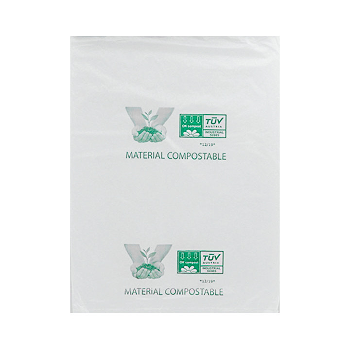Plastic Bag 100% Biodegradable 23x30cm (100 Units)