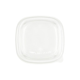 Plastic Lid rPET Crystal 13x13cm (50 Units)