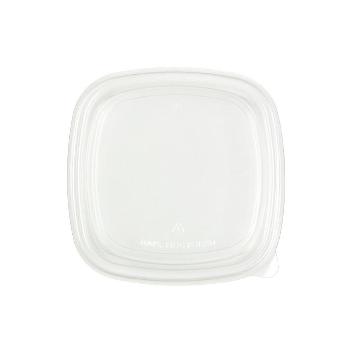 Plastic Lid rPET Crystal 17x17cm (300 Units)