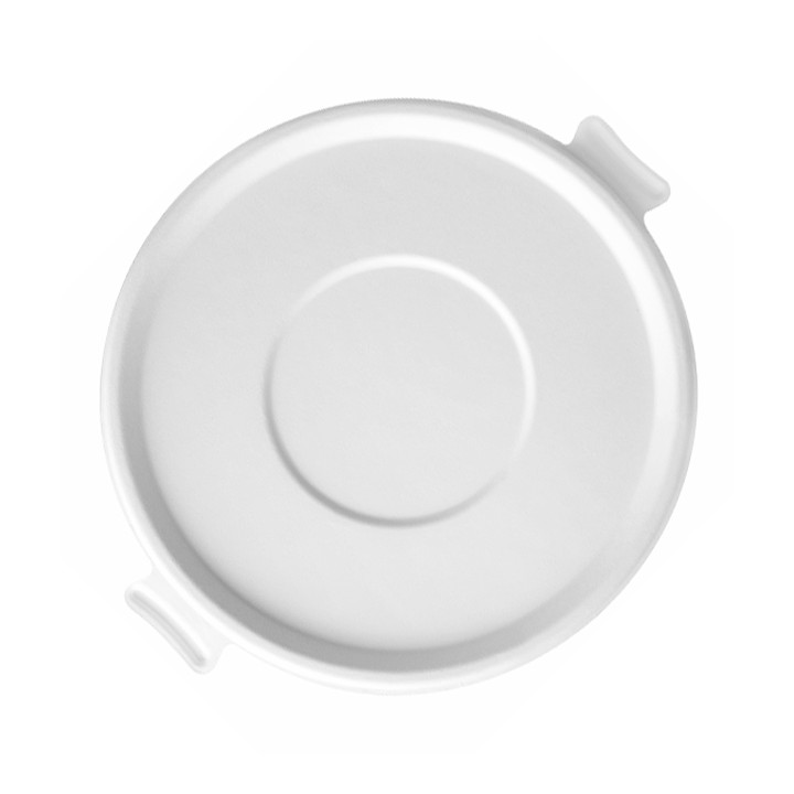 Sugarcane Lid White for Bowl 710 and 1360ml (50 Units)  