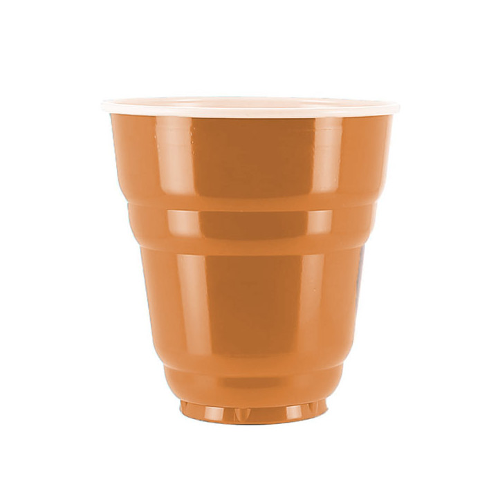 Plastic Cup PS Vending "Design" Two Tones 166ml Ø7,0cm (3000 Units)