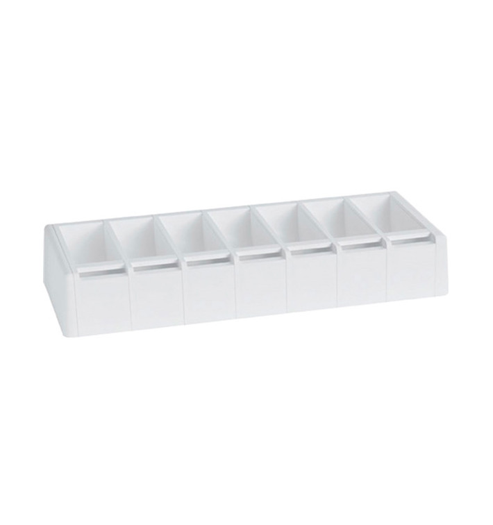 White ABS Dispenser for Roll Adhesives 49,5x19,5x7,5cm (1 Unit)