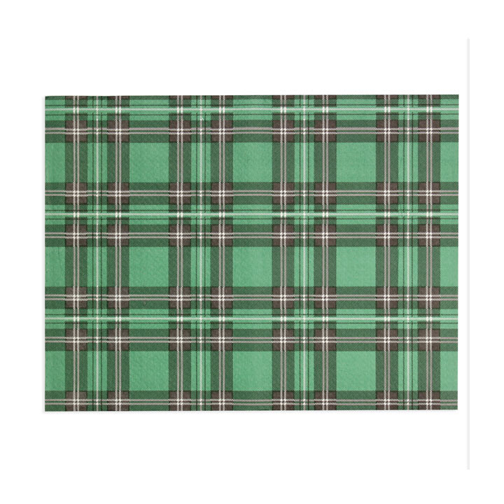 Placemat of Paper in Green "Edinburgh" 30x40cm 40g/m² (1.000 Units)