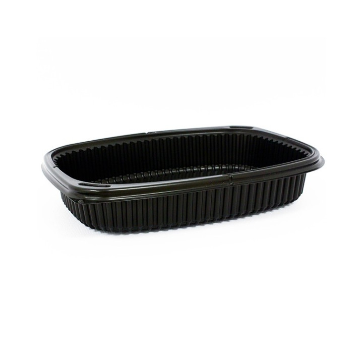 Plastic Container PP Rectangular Shape 800ml 21,5x17x4cm (40 Units) 