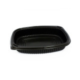Plastic Container PP Rectangular Shape 800ml 21,5x17x4cm (40 Units) 