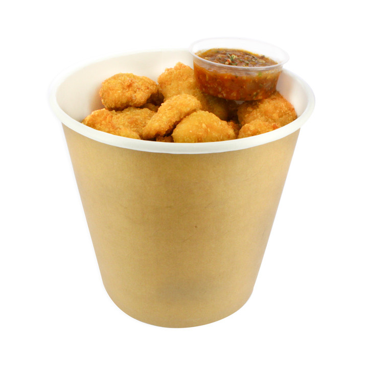 Paper Chicken Bucket with Lid 2550ml (300 Units)