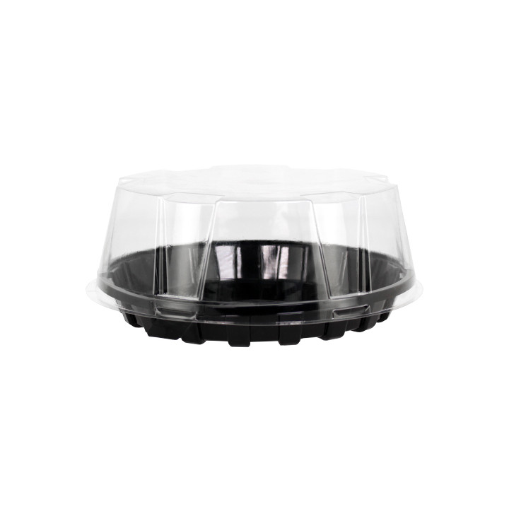 Lid for Cake Container APET Ø16x6cm (210 Units)