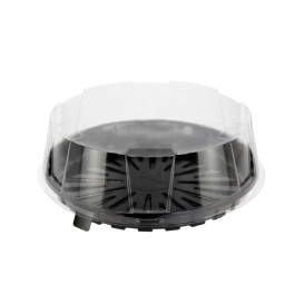 Lid for Cake Container APET Ø21x8cm (10 Units)