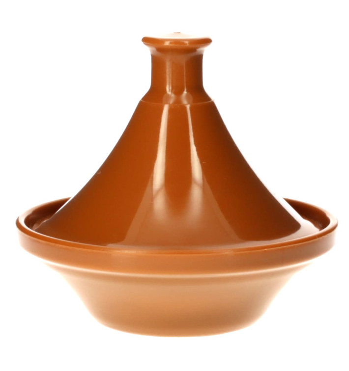 Tasting Plastic Plate PP "Tajine" with Lid Ø7cm (300 Units)