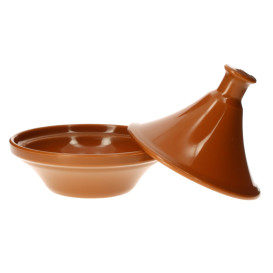 Tasting Plastic Plate PP "Tajine" with Lid Ø7cm (50 Units) 