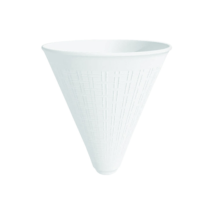 Foam French Fries Cone White 355ml (25 Units)