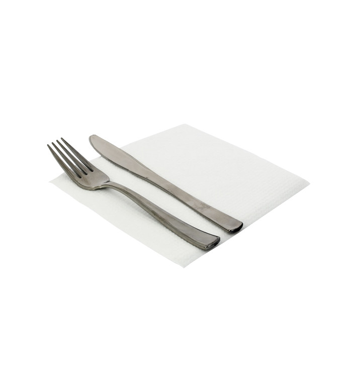 Paper Napkin White 1 Layer 33x33 (100 Units) 