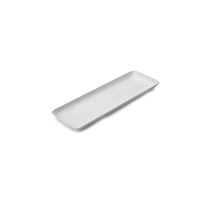 Plastic Tasting Tray PS White 6x19 cm 