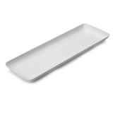 Plastic Tasting Tray PS White 6x19 cm 