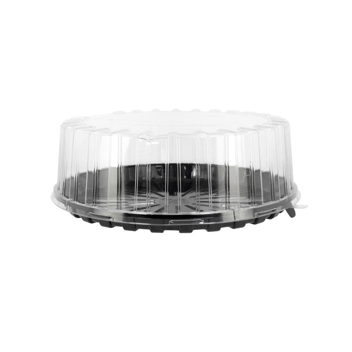 Lid for Cake Container APET Ø31x8cm (90 Units)