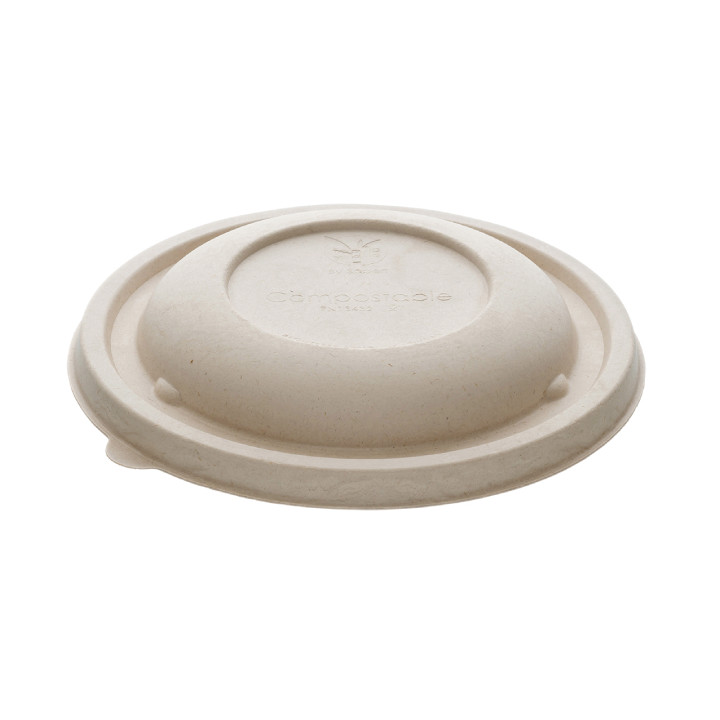 Sugarcane Lid for Bowl Ø17x3cm (300 Units)  