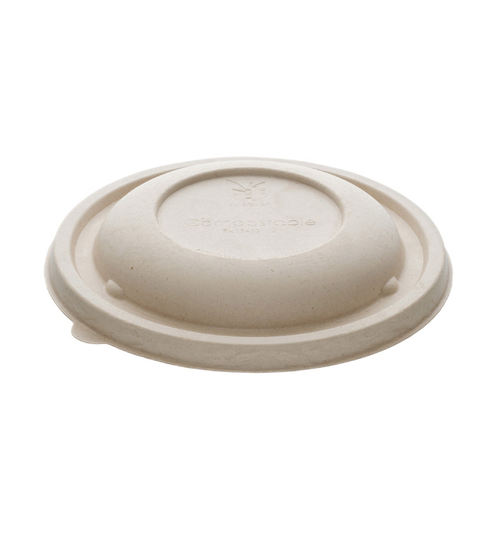 Sugarcane Lid for Bowl Ø14x3cm (75 Units)  