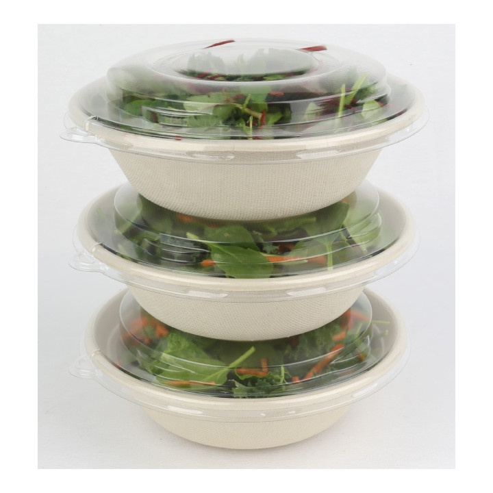 Plastic Dome Lid rPET Crystal Ø17x3cm (300 Units)  