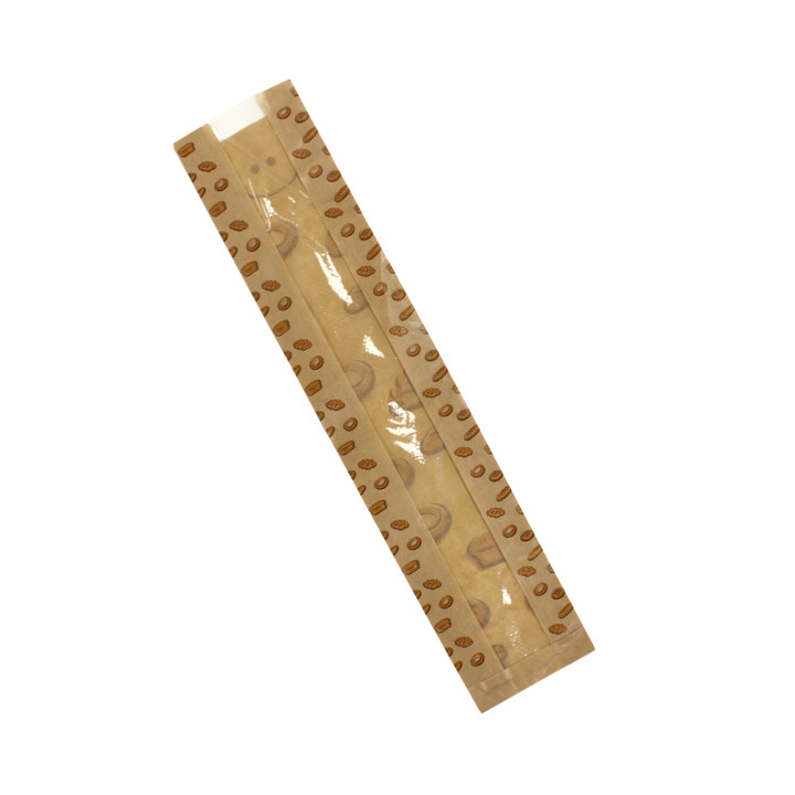 Paper Food Bag "Panes" 9+5x50cm (1000 Units)